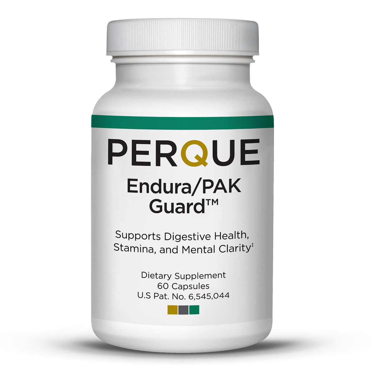 PERQUE use/Pak Guard 60 Capsules vue avant avec étiquette