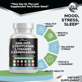 Personne prenant une capsule de NeuroZen+
