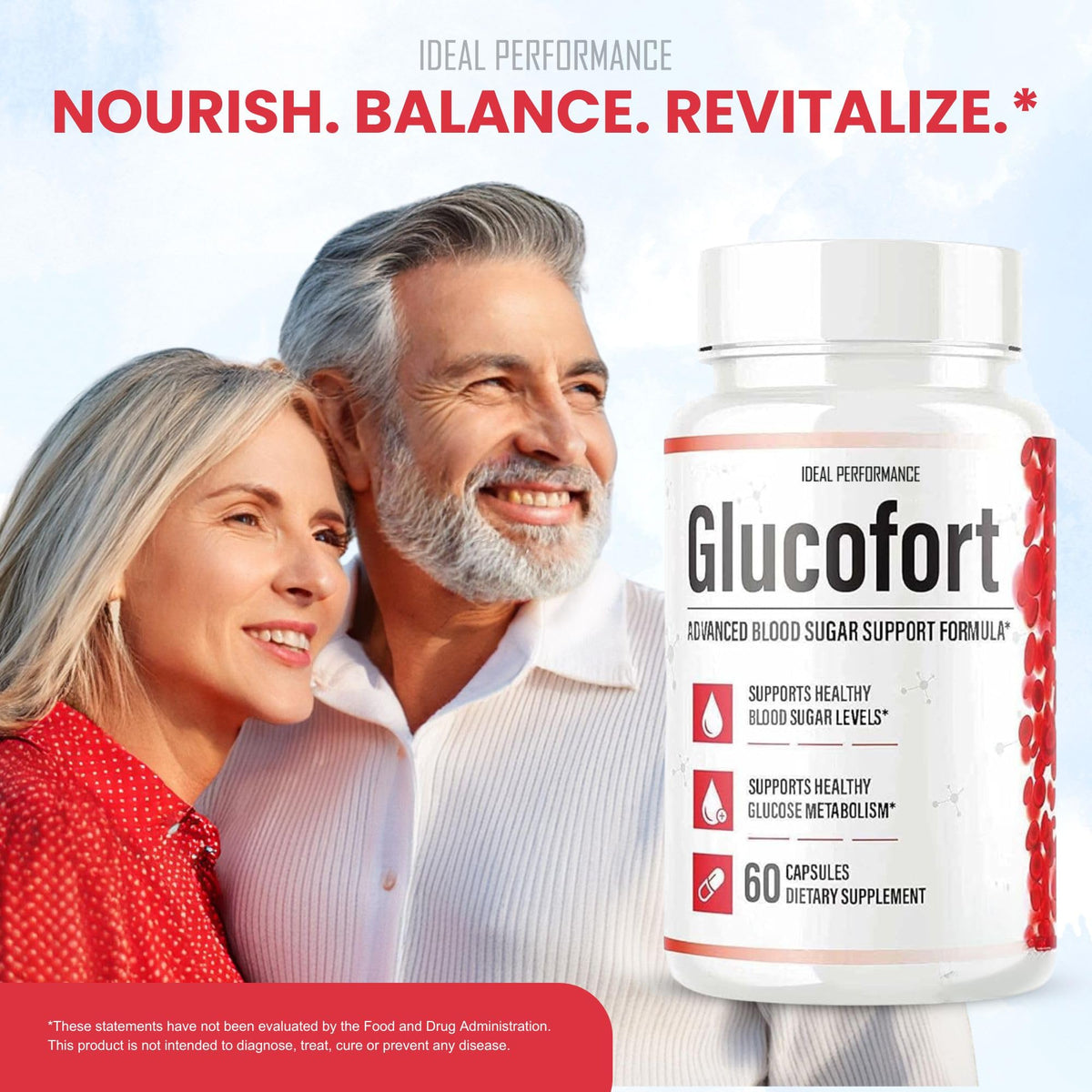 Personne prenant une capsule Glucofort dans un cadre quotidien
