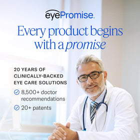 Personne prenant une gélule EyePromise Restore