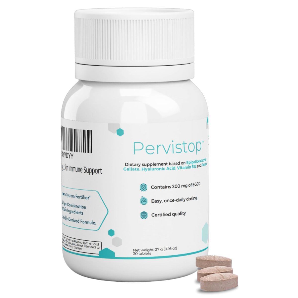 Pervistop complément alimentaire en capsules, boîte de 30 unités