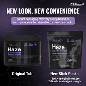 PEScience Haze Poudre de Sommeil Non Aromatisée 30 Portions en poudre