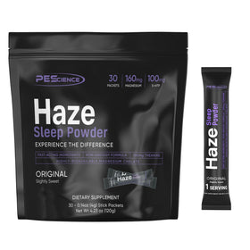 PEScience Haze Poudre de Sommeil Non Aromatisée 30 Portions vue de face
