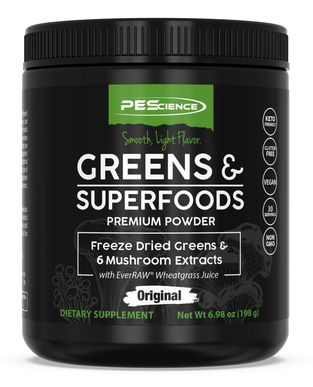 PEScience Poudre de Superaliments Verts 272g vue avant