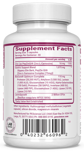 PEScience Symbiont-GI capsules en contexte de vie quotidienne