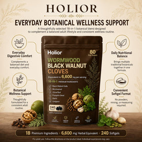 Petalsmooth 240 gélules de formule botanique 18-en-1 avec gélule ouverte