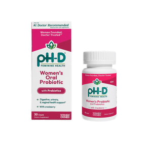 pH-D Complément Alimentaire Probiotique Vagin 30 Capsules vue de face