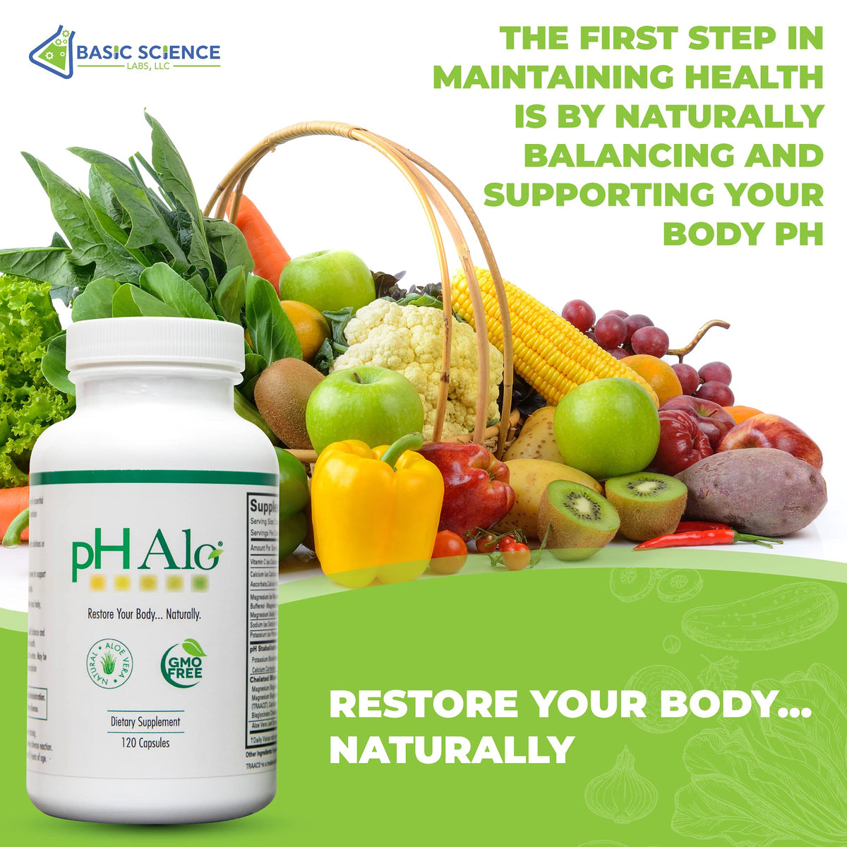 pHAlo Complément Alimentaire pH Équilibre emballage