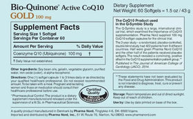 Pharma Nord CoQ10 100 mg gélules softgel dans un bol