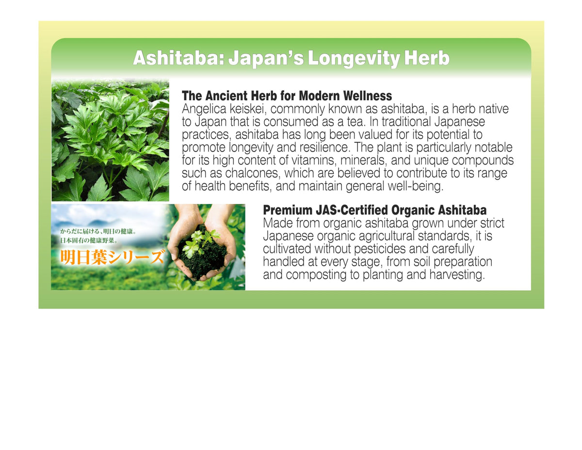 PHARMAKON Capsules Ashiataba Bio montrant la composition organique