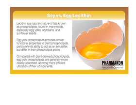 PHARMAKON Lecithine Naturelle Jaune d'Œuf 82g détails de l'étiquette