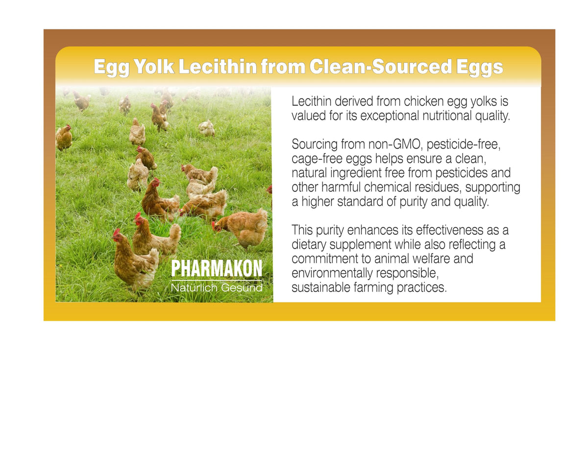 PHARMAKON Lecithine Naturelle Jaune d'Œuf 82g en utilisation