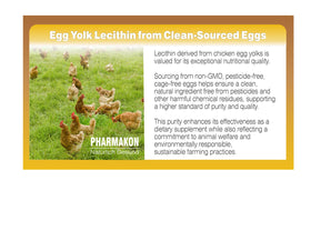 PHARMAKON Lecithine Naturelle Jaune d'Œuf 82g en utilisation