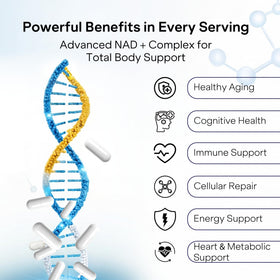 Pharmlitalia Liposomal NAD+ 1000 mg capsules ouvertes