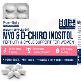 Pharmlitalia Myo-Inositol 60 capsules vue de face