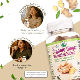 Pharmvista Gummies Bio au Gingembre 200mg, ingrédients