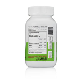 Pharmvista Heme Iron Polypeptide gélules avec étiquette et informations