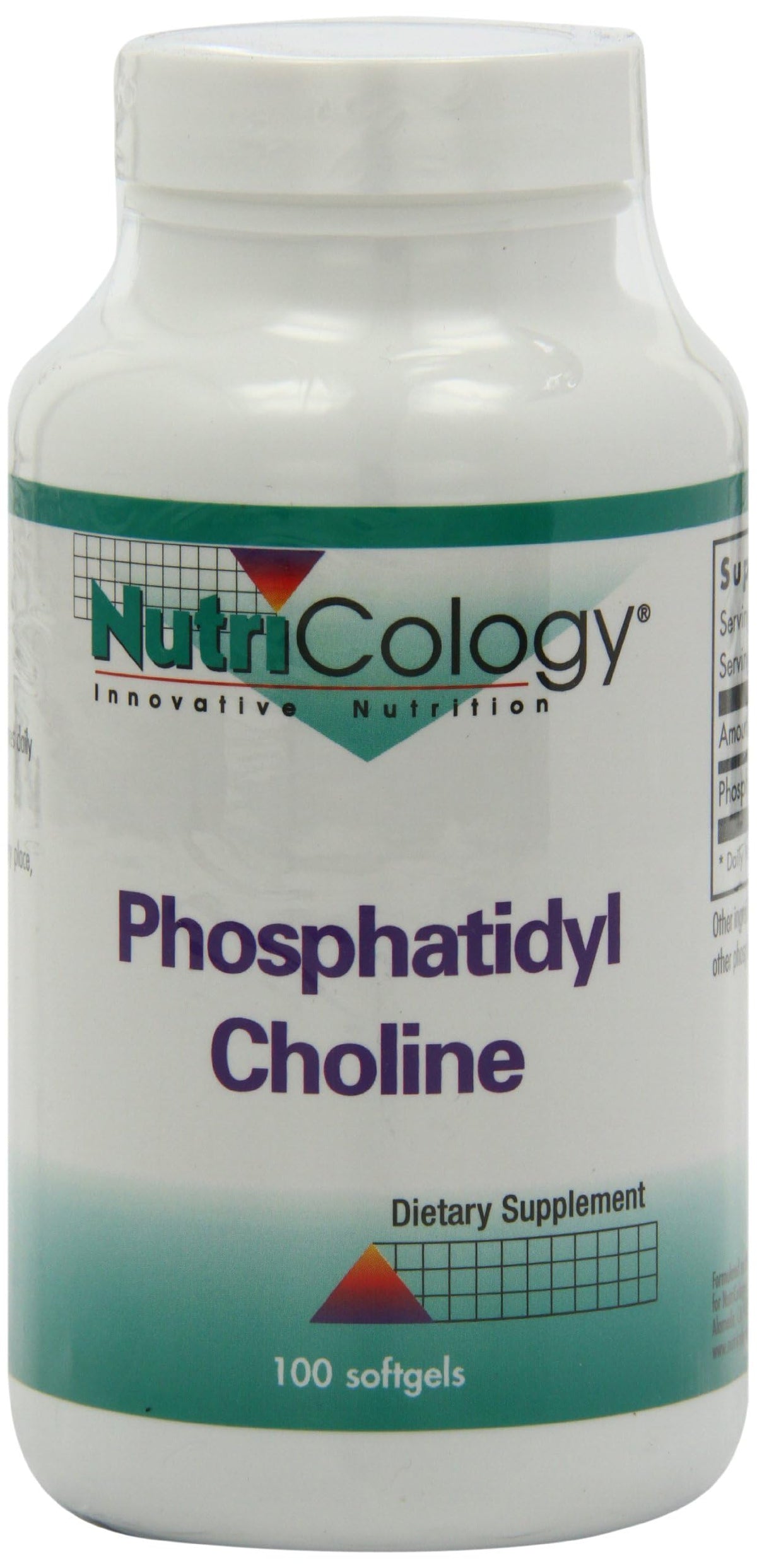 Phosphatidylcholine 385 mg Allergy Research Group avec des ingrédients naturels