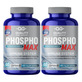 Phosphomax Fosfoetanolamina 180 capsules vue de face