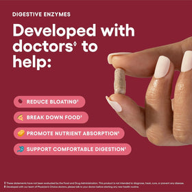 Physician's CHOICE 180 Enzymes daily capsules vue de côté