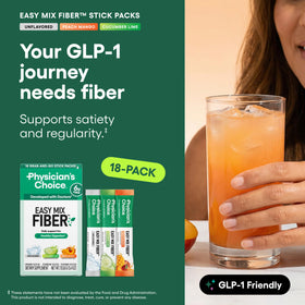 Physician's CHOICE Easy Mix Fiber Stick Pack Unflavored