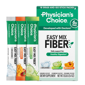 Physician's CHOICE Easy Mix Fiber Stick Packs front view