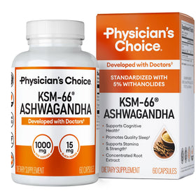 Physician's CHOICE KSM-66 Ashwagandha 1 000mg boîte avant