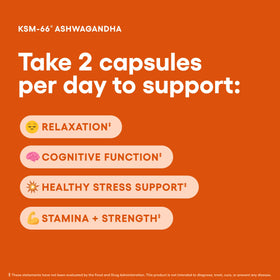 Physician's CHOICE KSM-66 Ashwagandha 1 000mg vue latérale