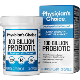 Physician's CHOICE Probiotique 100 Milliards 16 Souches, vue avant