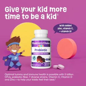 Physician's CHOICE Probiotiques pour Enfants - détails des ingrédients