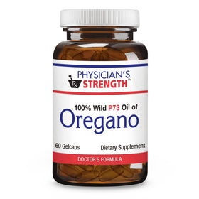 Physician's Strength Huile d'Origan Sauvage 60 Gelcaps vue de face