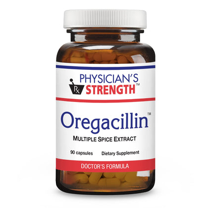 Physician's Strength Oregacillin 90 capsules - vue de face