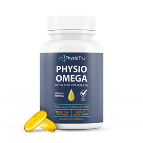 PhysioTru Omega 3 2400mg gélules, vue de face