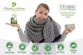Physis & Ideas Mastic - capsules d'huile d'oregano et de mastic Chios - présentation du produit