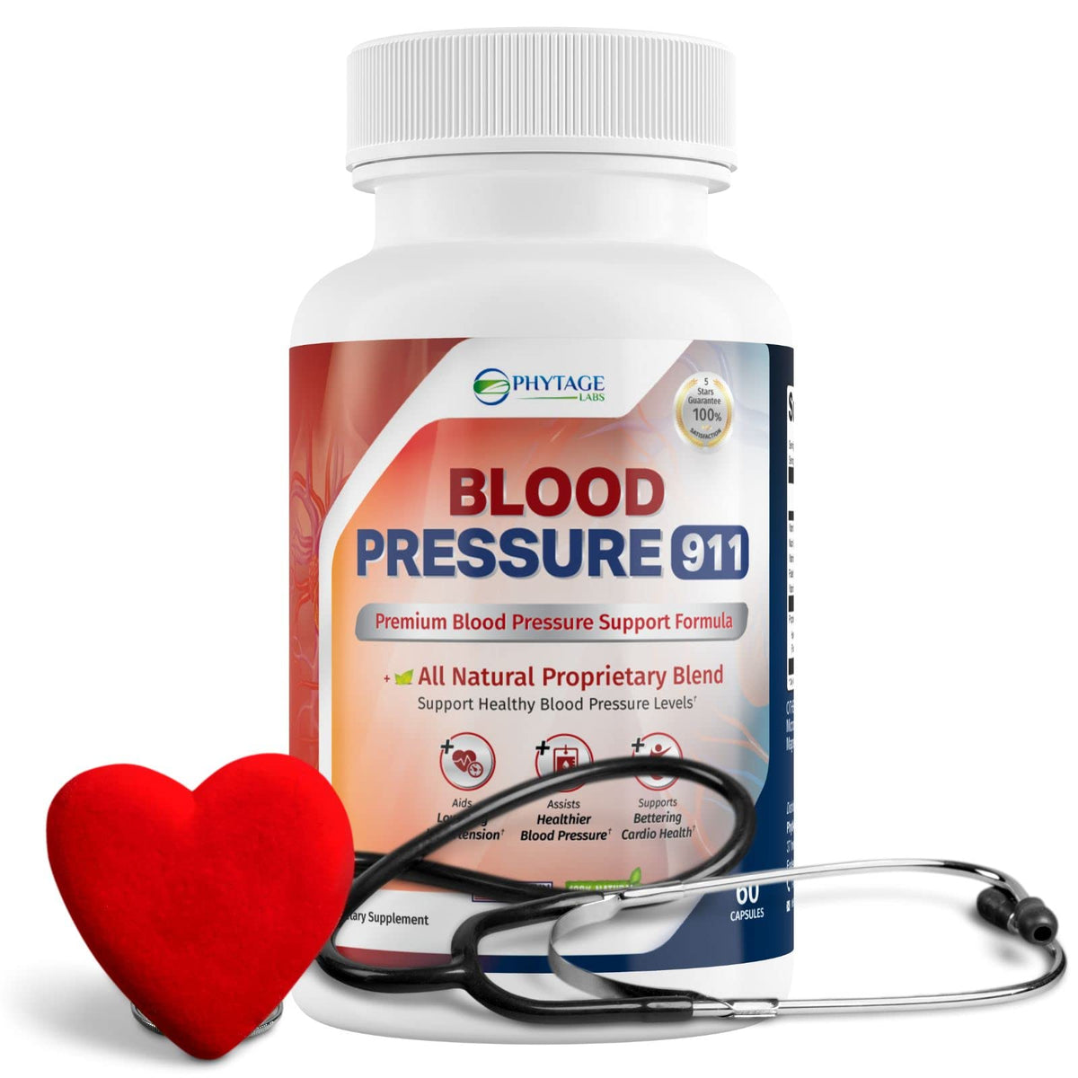 Phytage Labs Blood Pressure 911 ingrédients naturels