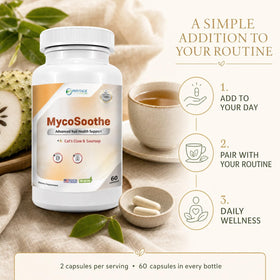 Phytage Labs MycoSoothe 2 Pack avec étiquette visible