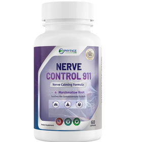 Phytage Labs Nerve Control 911 boîte de 60 capsules vue de face