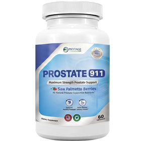 Phytage Labs Prostate 911 boîte de 60 capsules vue de face