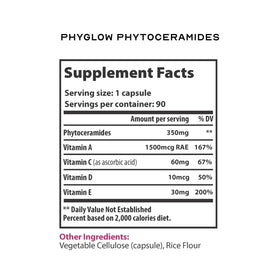 Phytocéramides LEAN Nutraceuticals vue de côté