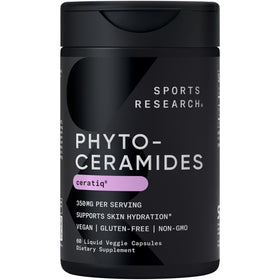 Phytoceramides Sports Research 350mg capsules liquides vue avant