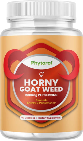 Phytoral Extrait Pur de Horny Goat Weed 60 comprimés, vue avant