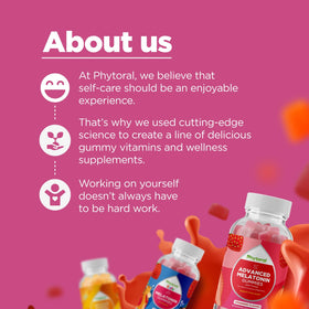 Phytoral Gummies Multivitamines avec Fer - vue de côté