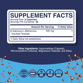 Phytoral SAM E 400mg capsules en main