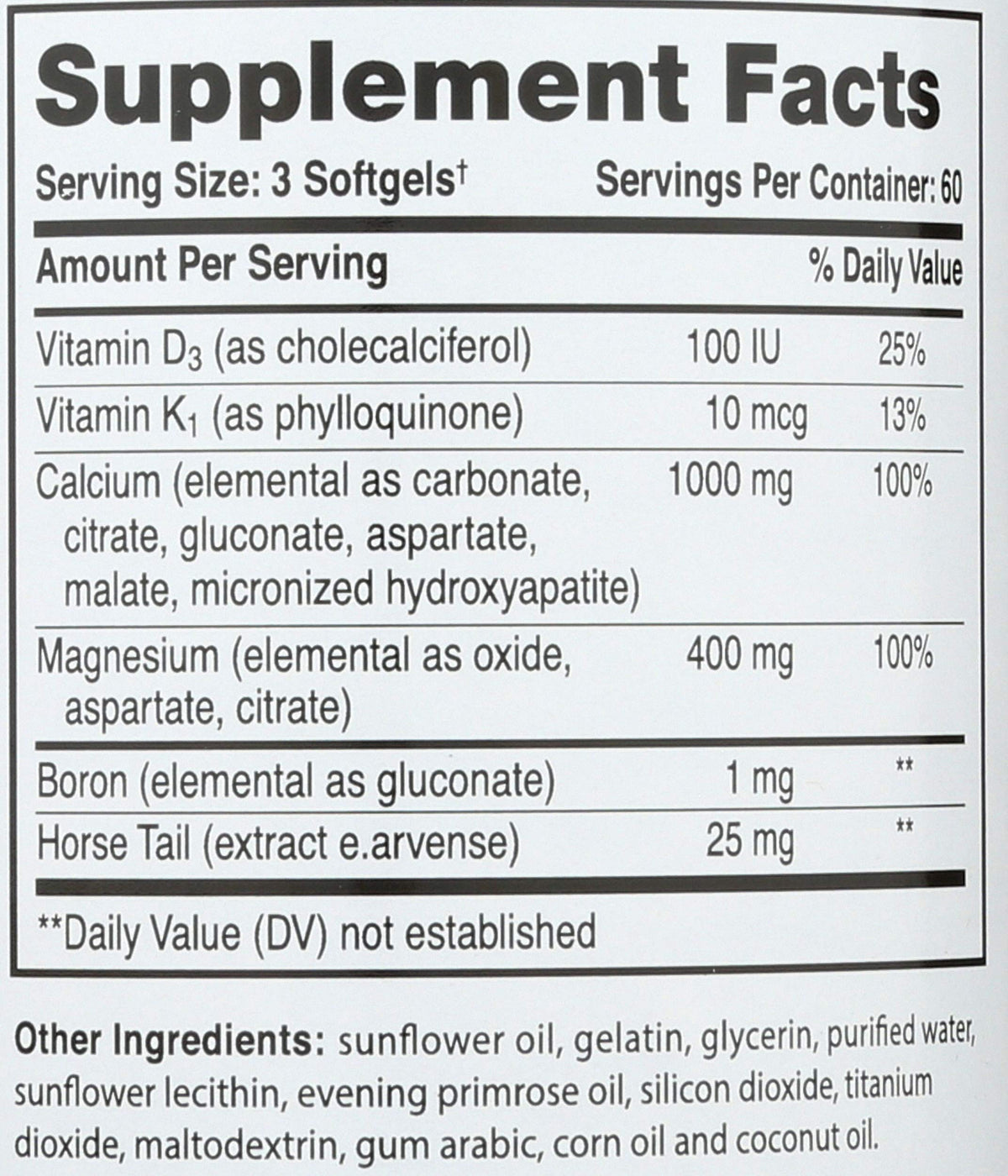 Phytotherapy Rx Calcium Liquide Softgel 180 gélules prise en main