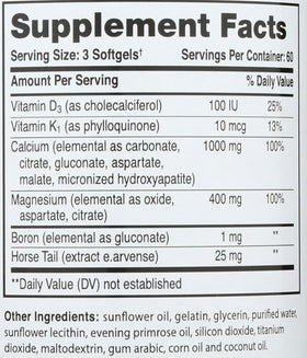 Phytotherapy Rx Calcium Liquide Softgel 180 gélules prise en main