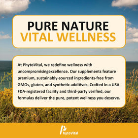PhytoVital capsules d'huile de pépin de citrouille et verre d'eau