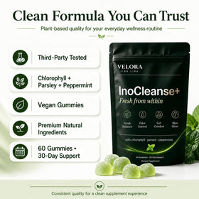 Pillow Daddy Gélules de Chlorophylle Inocleanse+ - Étiquette du produit