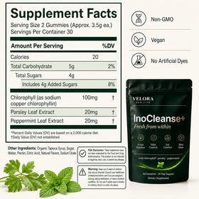 Pillow Daddy Gélules de Chlorophylle Inocleanse+ - Présentation du produit