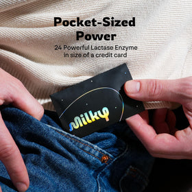 Pilules Milky sur une table, utilisation quotidienne