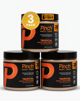 Pinch Psyllium Husk 3-Pack Tropical 762g vue de face